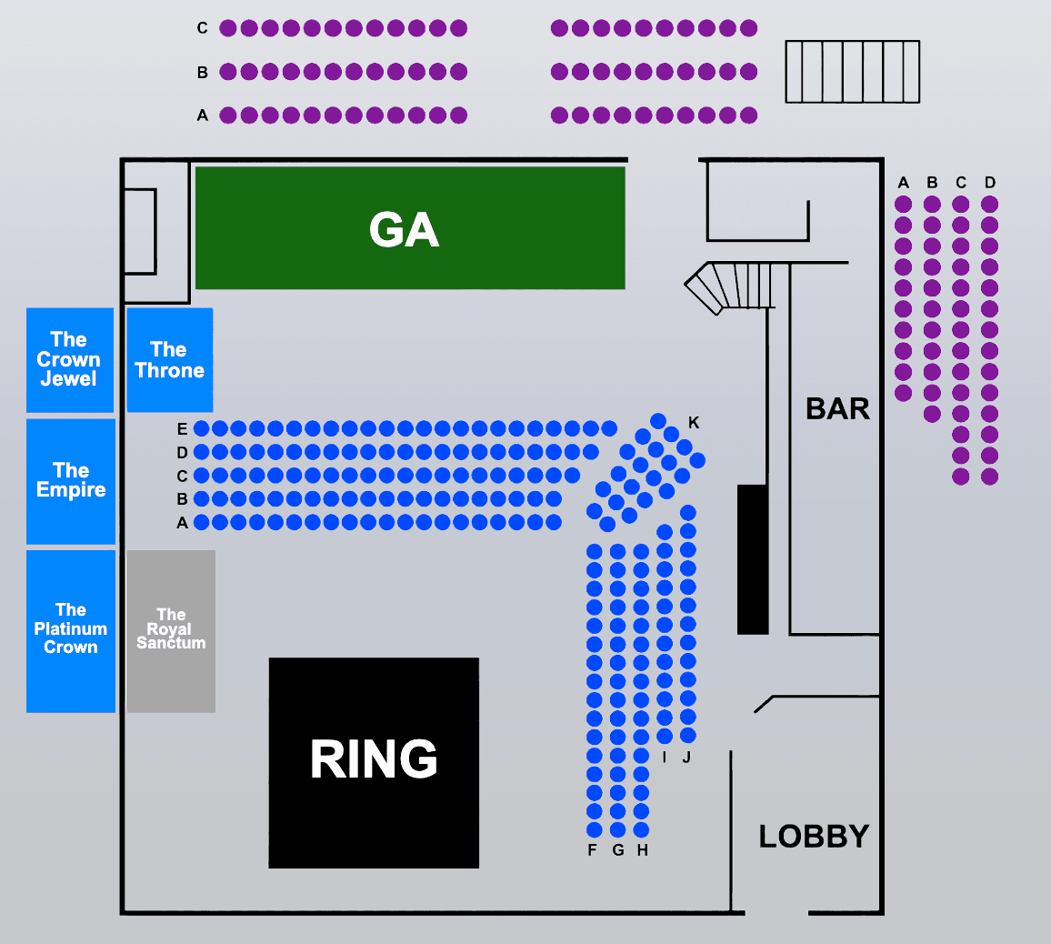 BIYU Arena seating map